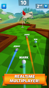 Golf Battle Mod APK screenshot 2